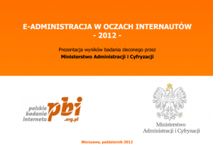 E-administracja w oczach internautów